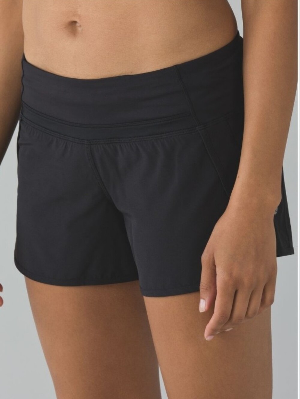 Lululemon Run Times Short Black Size 8